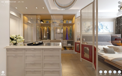 美式經(jīng)典四居住宅裝修實景賞析 綠城熙園190平空間設計解析